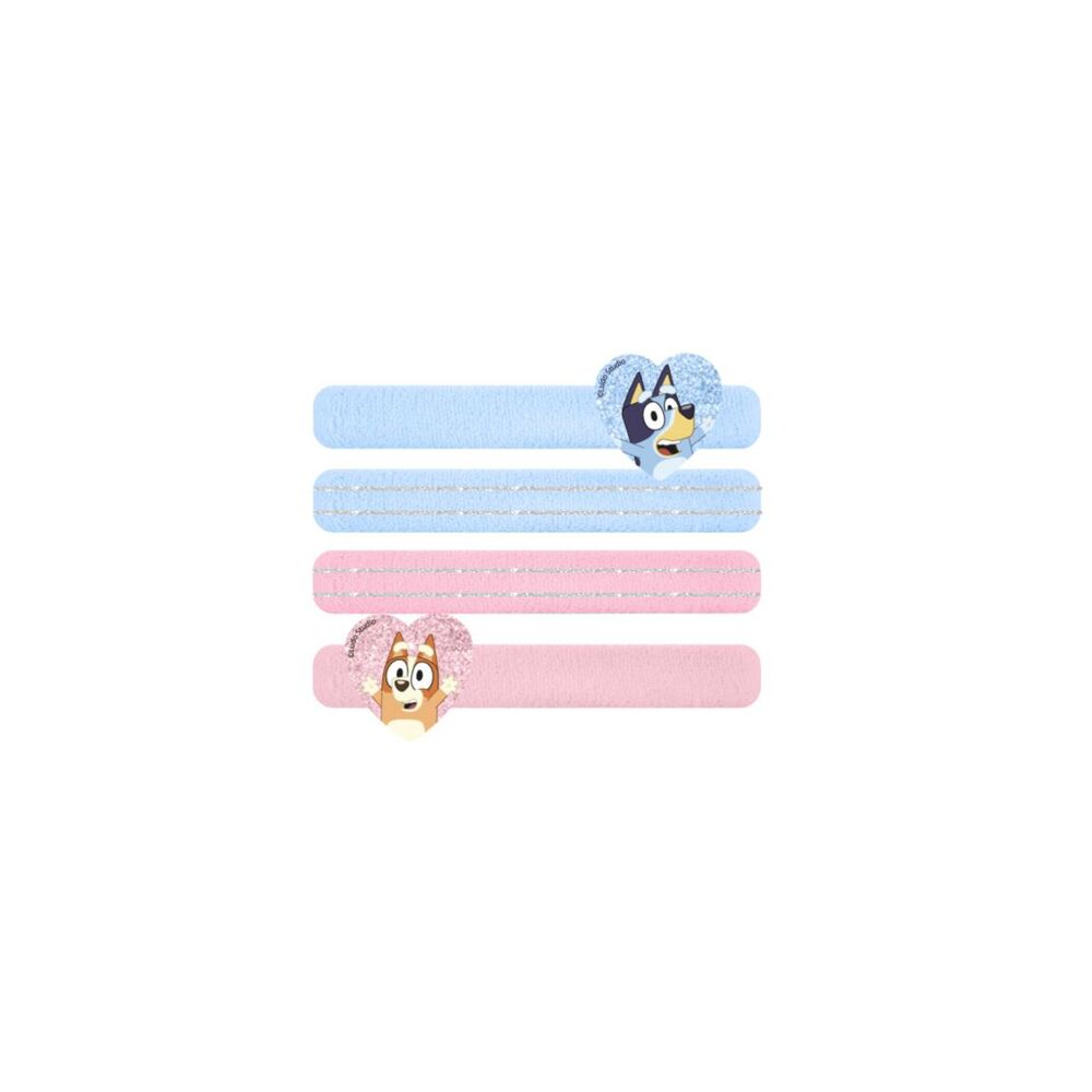 Bluey set 4 hair scrunchies Nerdscape