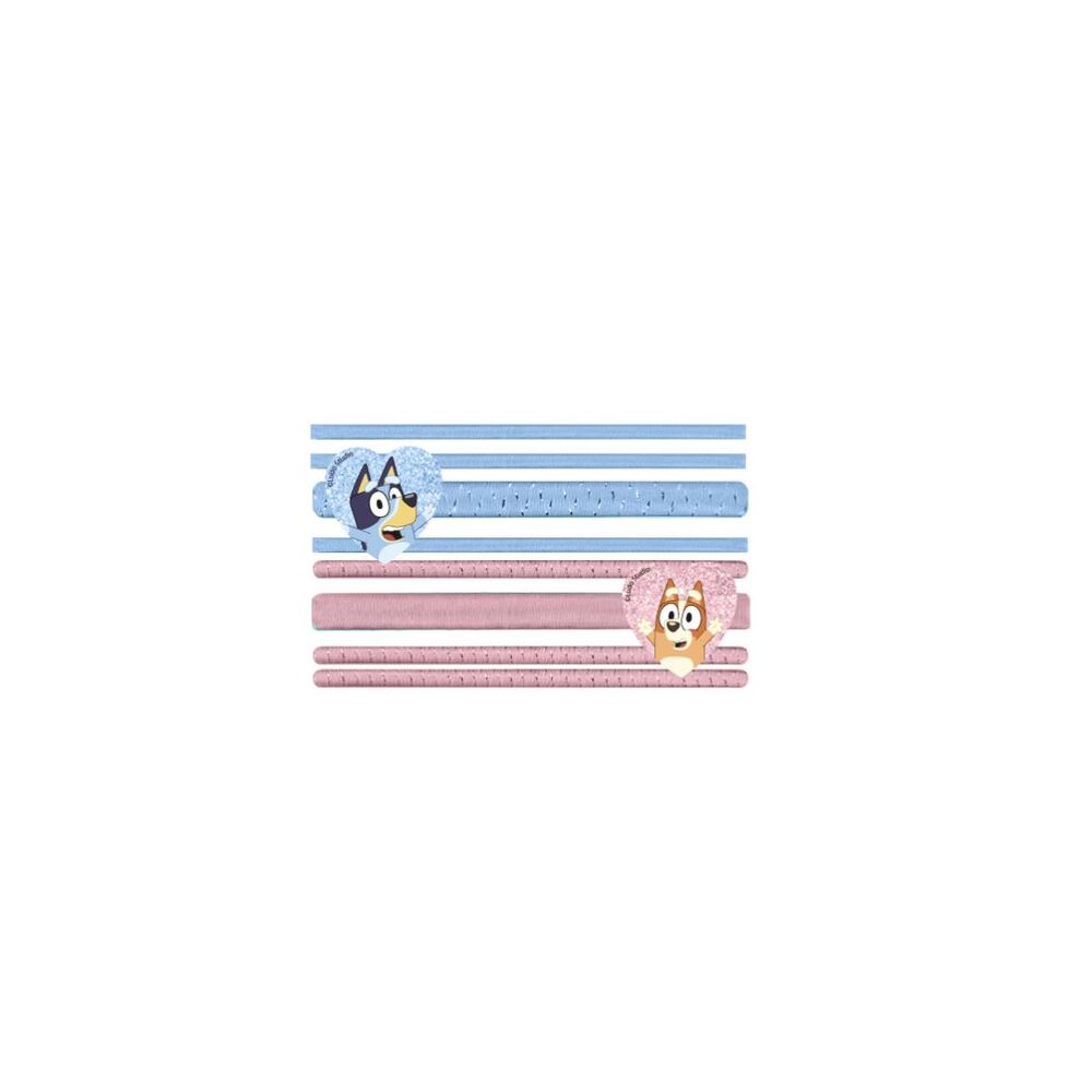 Bluey set 8 hair scrunchies Nerdscape