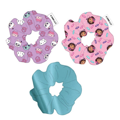 Gabbys Dolls House set 3 hair scrunchies Nerdscape