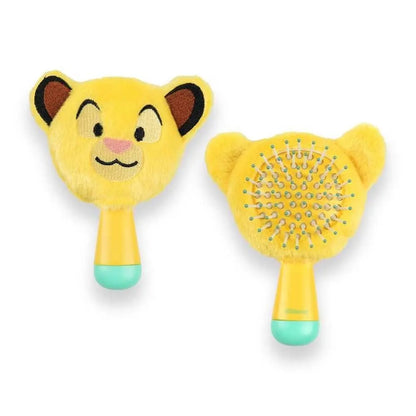 Spazzola gialla peluche bimbo Simba Il Re Leone Disney, accessorio per capelli Nerdscape