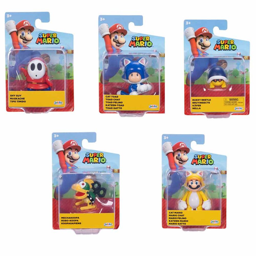 Super Mario Bros wave 50 assorted figure 6cm Nerdscape