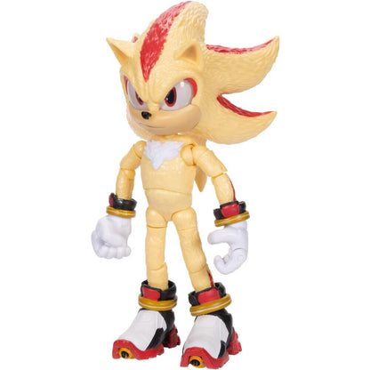 Sonic 3 Super Shadow Figura da Collezione Articolata 12,5cm - Nerdscape Nerdscape