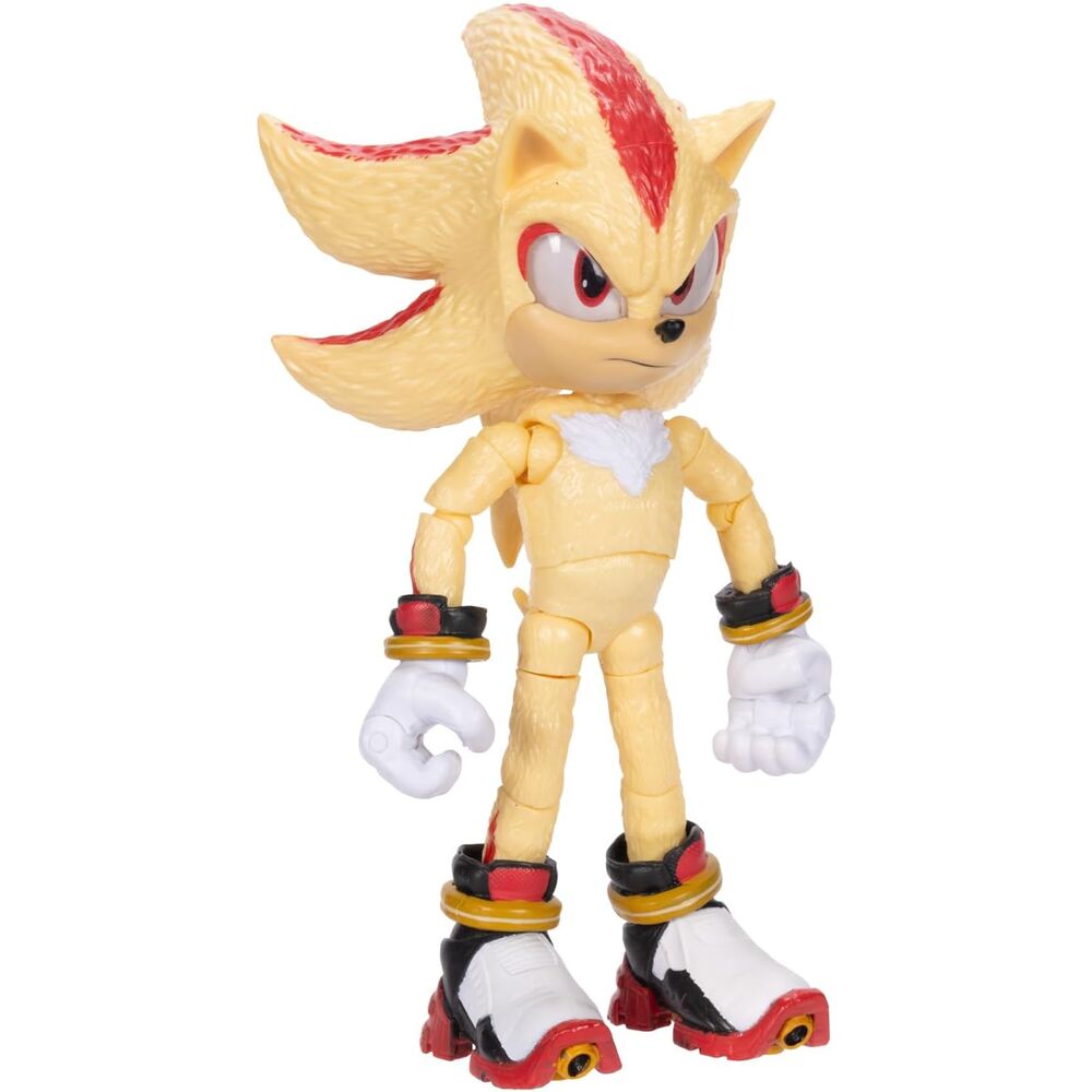 Sonic 3 Super Shadow Figura da Collezione Articolata 12,5cm - Nerdscape Nerdscape