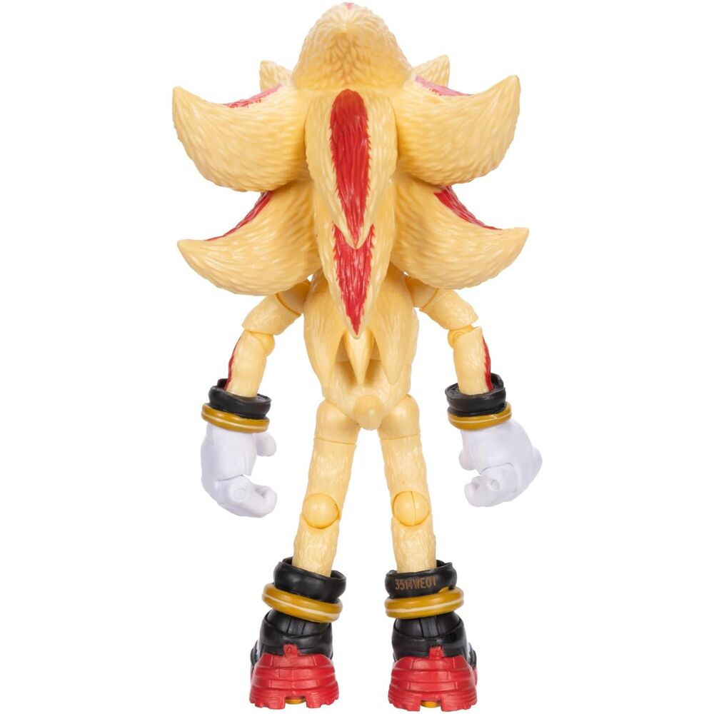 Sonic 3 Super Shadow Figura da Collezione Articolata 12,5cm - Nerdscape Nerdscape