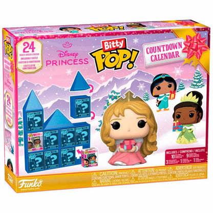 Funko Pop! Disney Princess Bitty Pop Advent Calendar - Figura da Collezione Vinyl Nerdscape