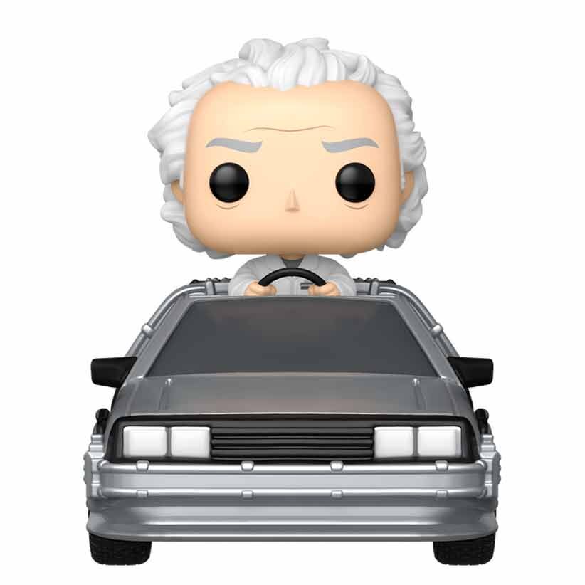POP figure Rides Deluxe Regreso al Futuro Doc With Time Machine - Nerdscape