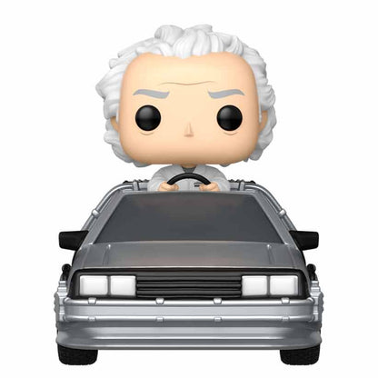 POP figure Rides Deluxe Regreso al Futuro Doc With Time Machine - Nerdscape