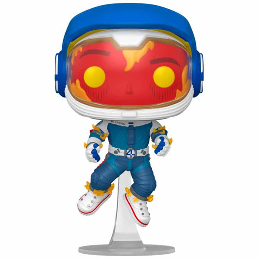 Funko Pop! Marvel The Fantastic 4 Human Torch - Figura da Collezione Vinyl Nerdscape