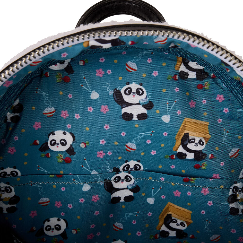 Loungefly Kung Fu Panda plush backpack 26cm Nerdscape