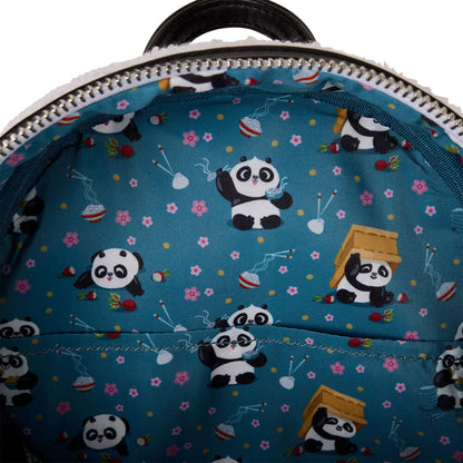 Loungefly Kung Fu Panda plush backpack 26cm Nerdscape