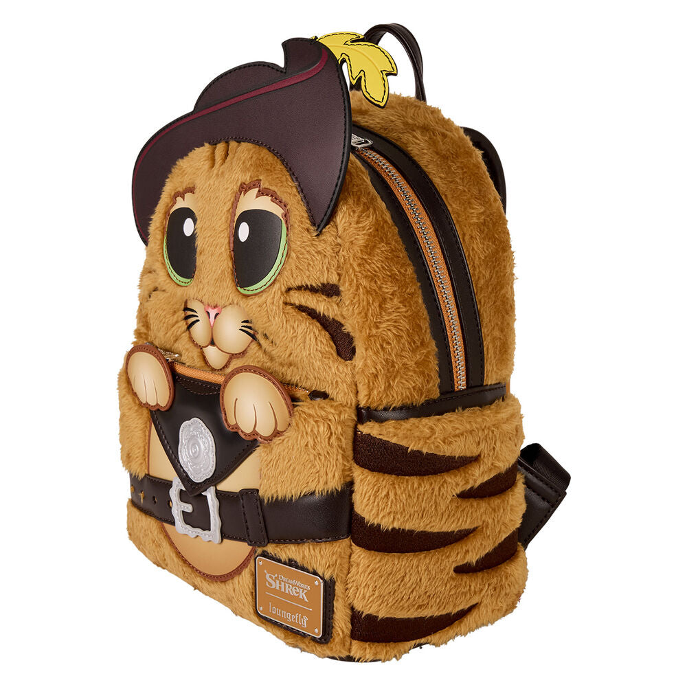 Loungefly Shrek Puss in Boots plush backpack 26cm Nerdscape