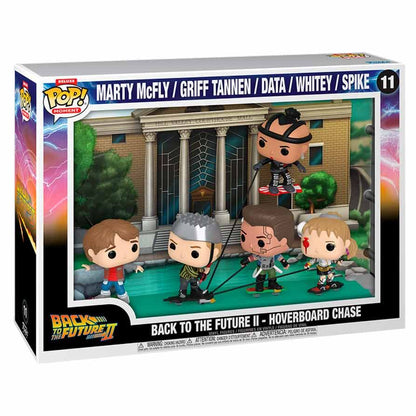 POP figure Moments Deluxe Regreso al Futuro Back To The Future Hoverboard Chase - Nerdscape