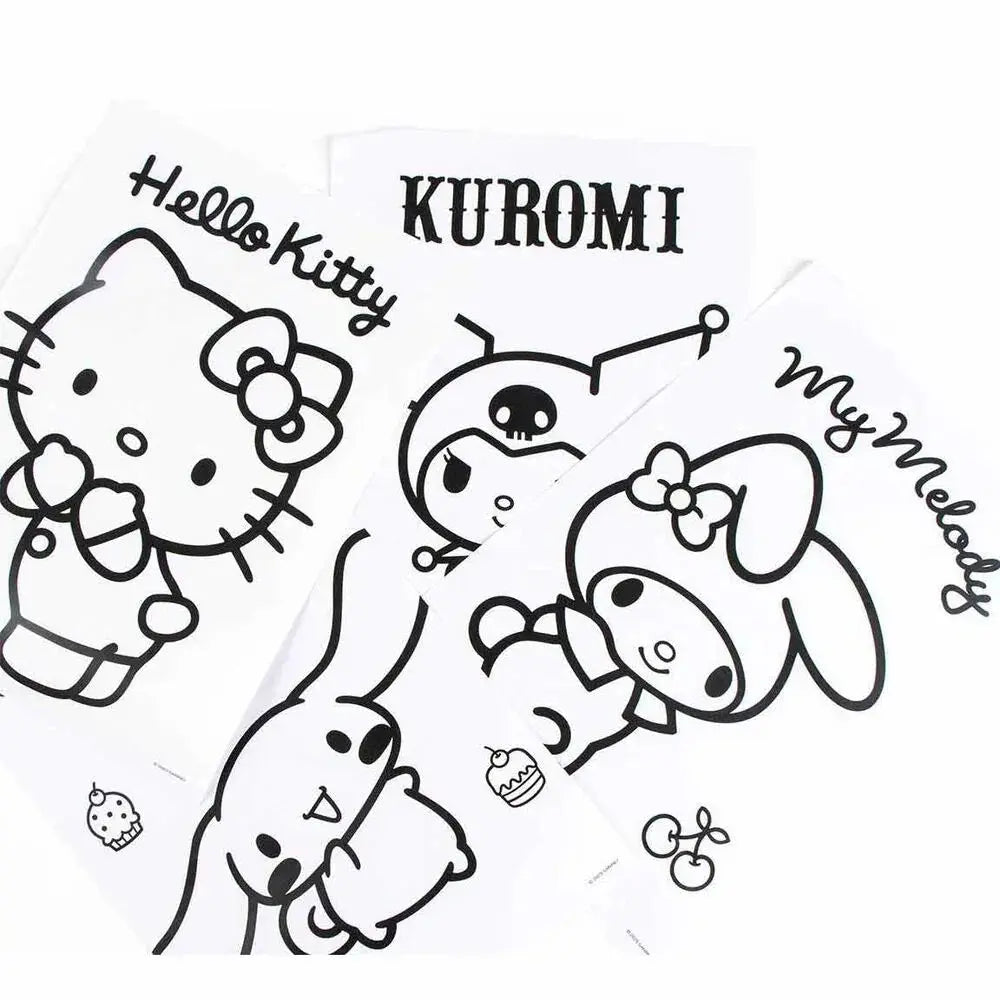 Hello Kitty colouring stationery set Nerdscape