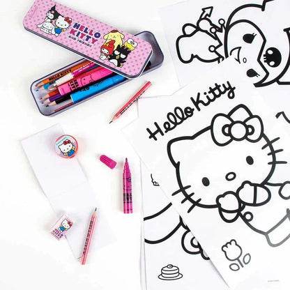 Hello Kitty colouring stationery set Nerdscape