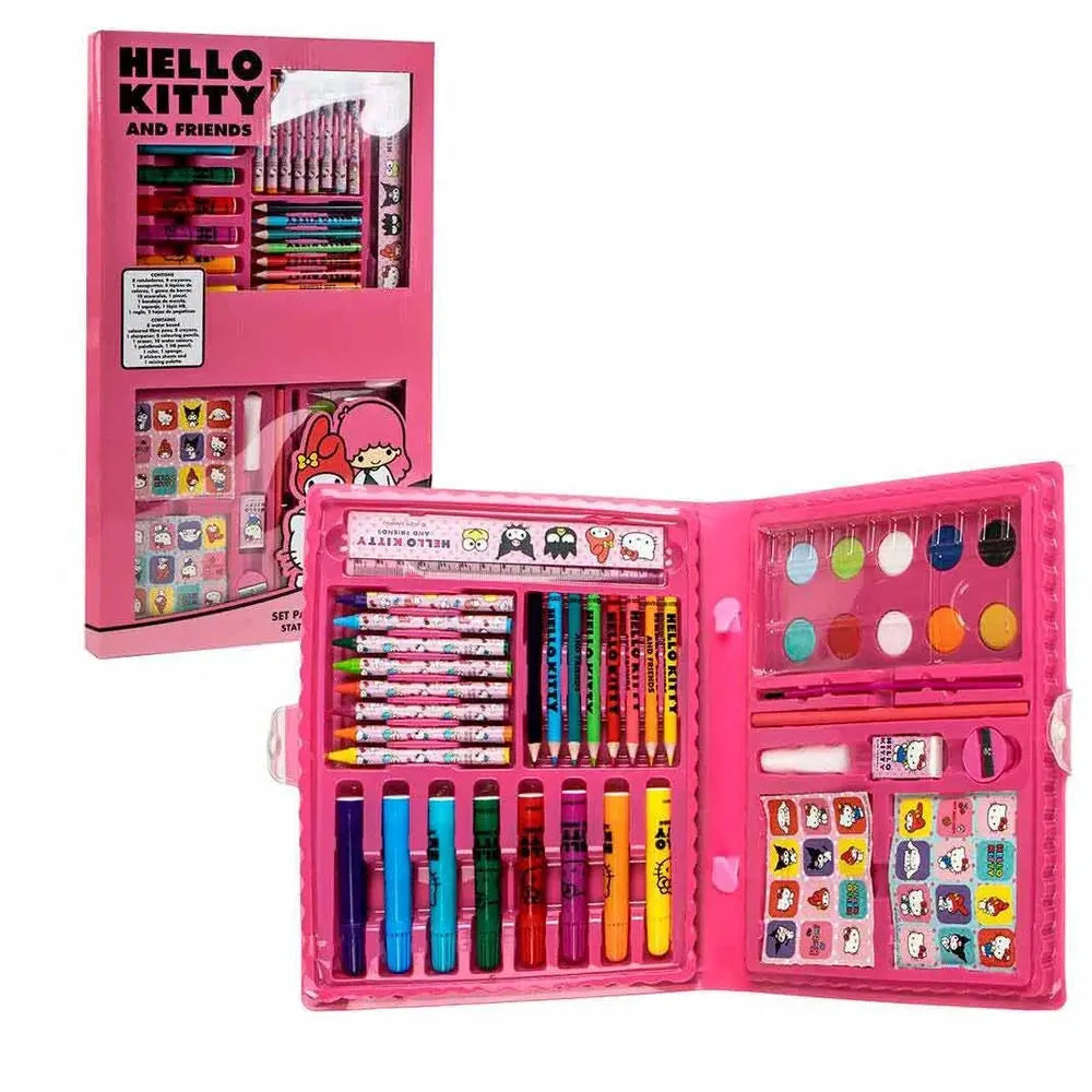 Hello Kitty colouring stationery set Nerdscape