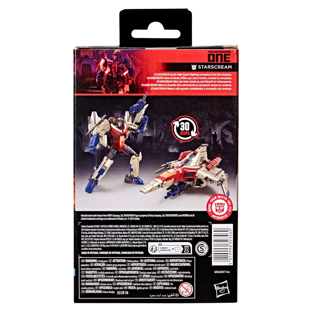 Transformers Starscream Studio Series Figura da Collezione 11,5cm - Nerdscape Nerdscape