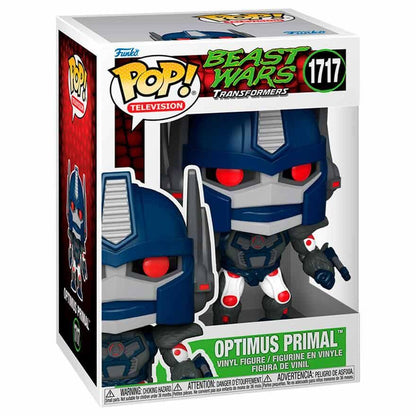 Funko Pop! Transformers Beast Wars Optimus Primal - Figura da Collezione Vinyl Nerdscape