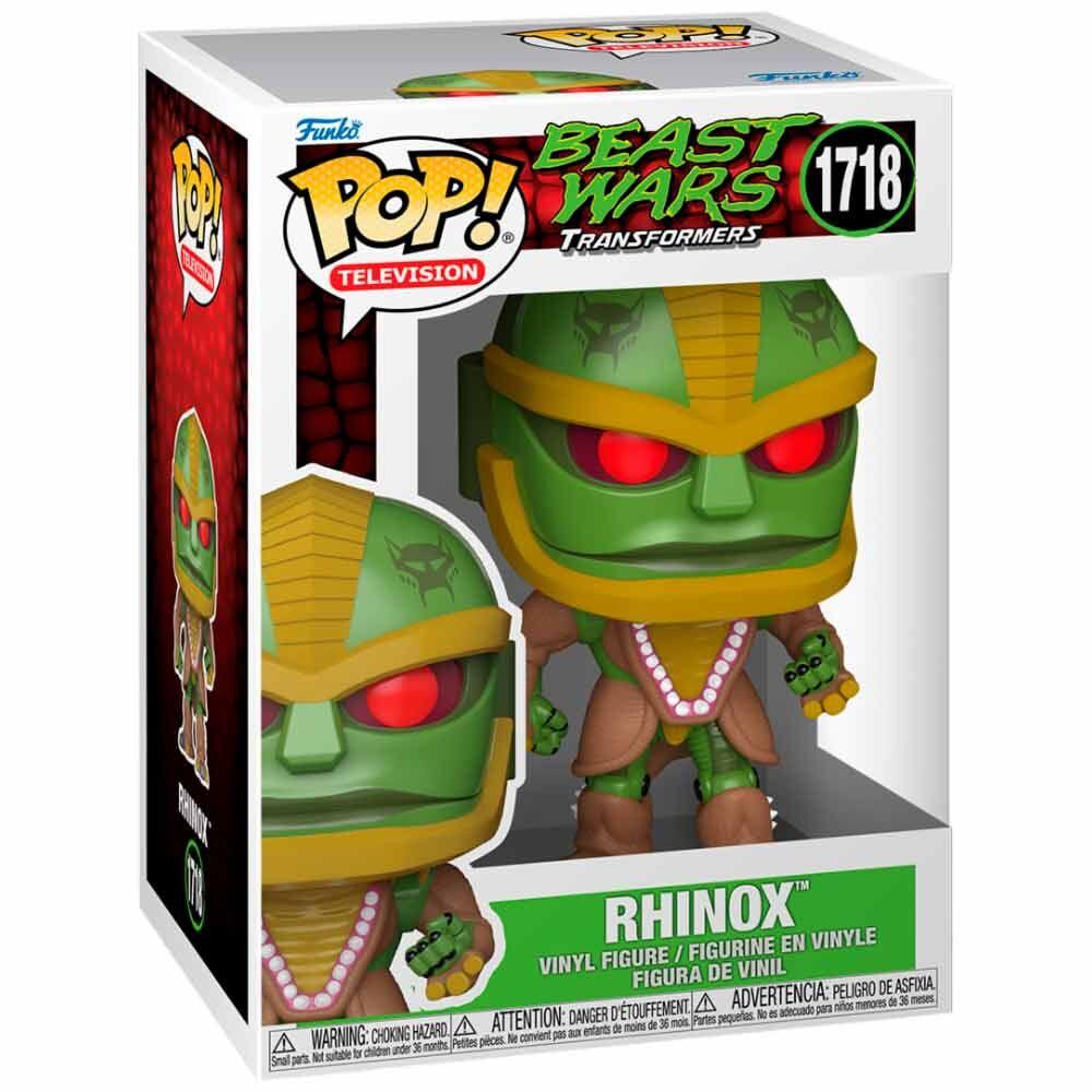 Funko Pop! Transformers Beast Wars Rhinox - Figura da Collezione Vinyl Nerdscape