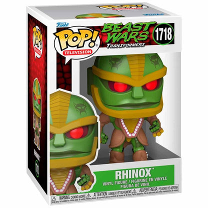 Funko Pop! Transformers Beast Wars Rhinox - Figura da Collezione Vinyl Nerdscape