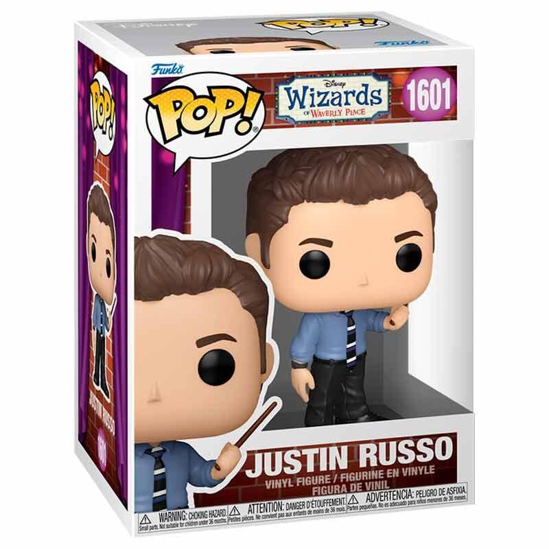 Funko Pop! Disney Wizards of Waverly Place Justin Russo - Figura da Collezione Vinyl Nerdscape