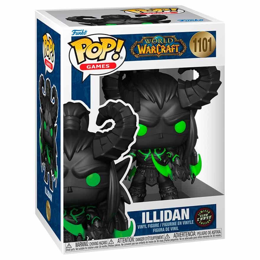 POP figure World of Warcraft Illidan 5 + 1 Chase Nerdscape