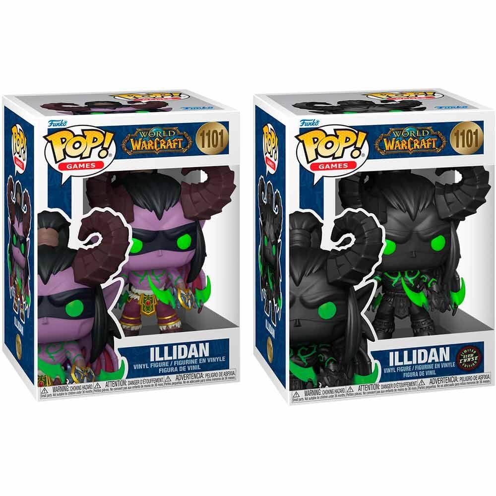 POP figure World of Warcraft Illidan 5 + 1 Chase Nerdscape