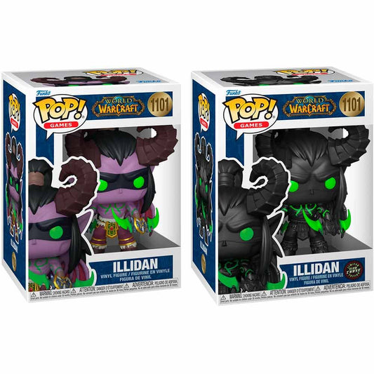Figurine POP World of Warcraft Illidan 5 + 1 Chase