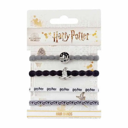 Harry Potter Hogwarts pack 4 hair band Nerdscape