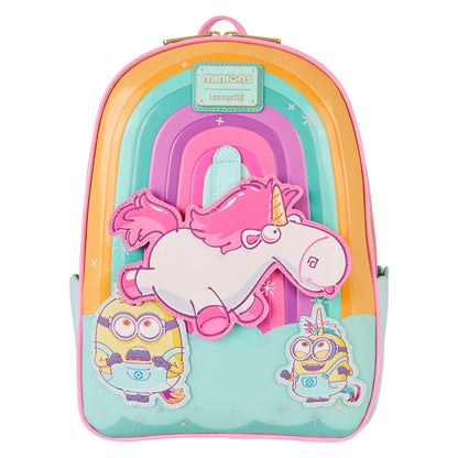 Loungefly Minions Fluffy Unicorn backpack 30cm Nerdscape