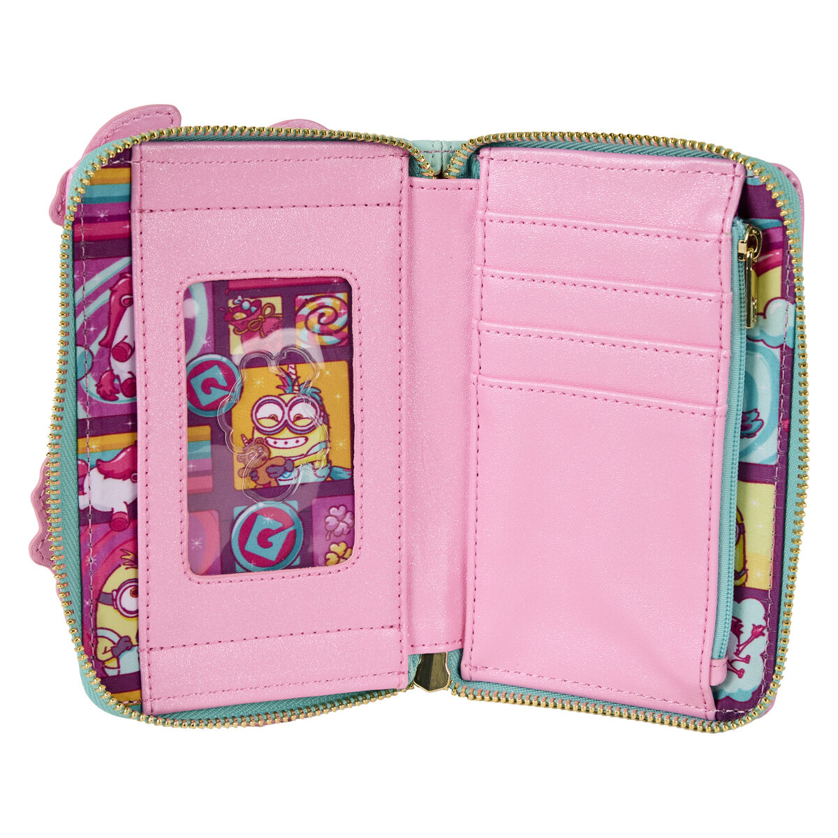 Loungefly Minions Fluffy Unicorn wallet Nerdscape