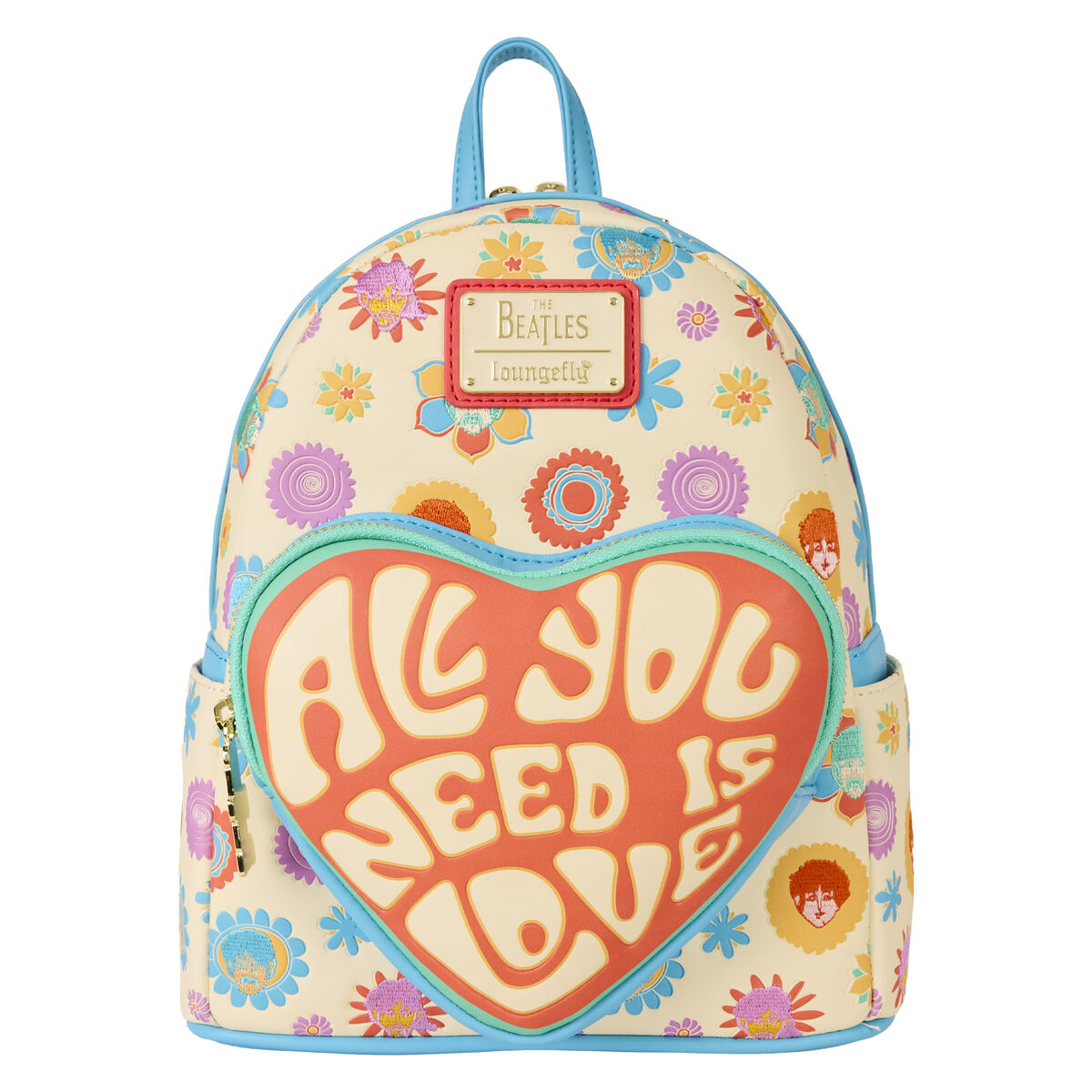 Loungefly The Beatles backpack 26cm Nerdscape