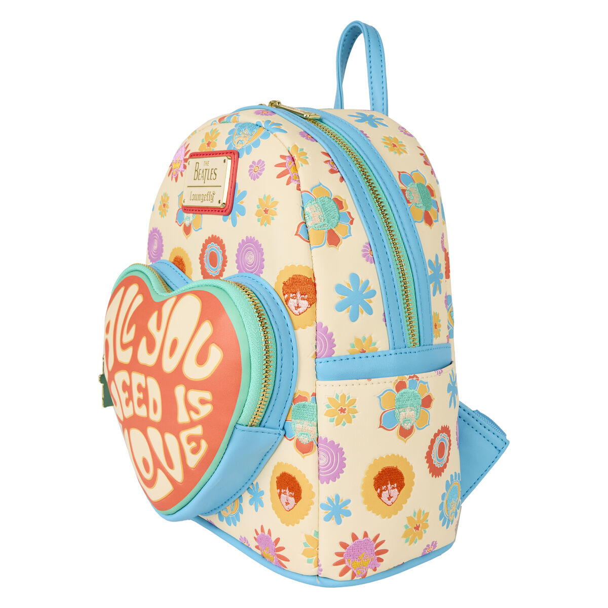 Loungefly The Beatles backpack 26cm Nerdscape