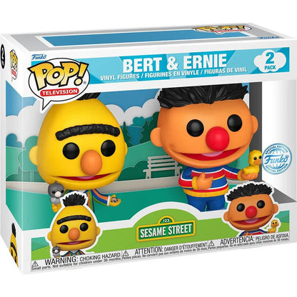 POP Pack 2 figures Sesame Street Bert & Bernie Exclusive Nerdscape