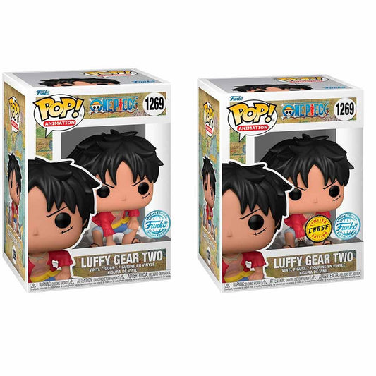 POP figure One Piece Luffy Gear Two 5 + 1 Chase Exclusive