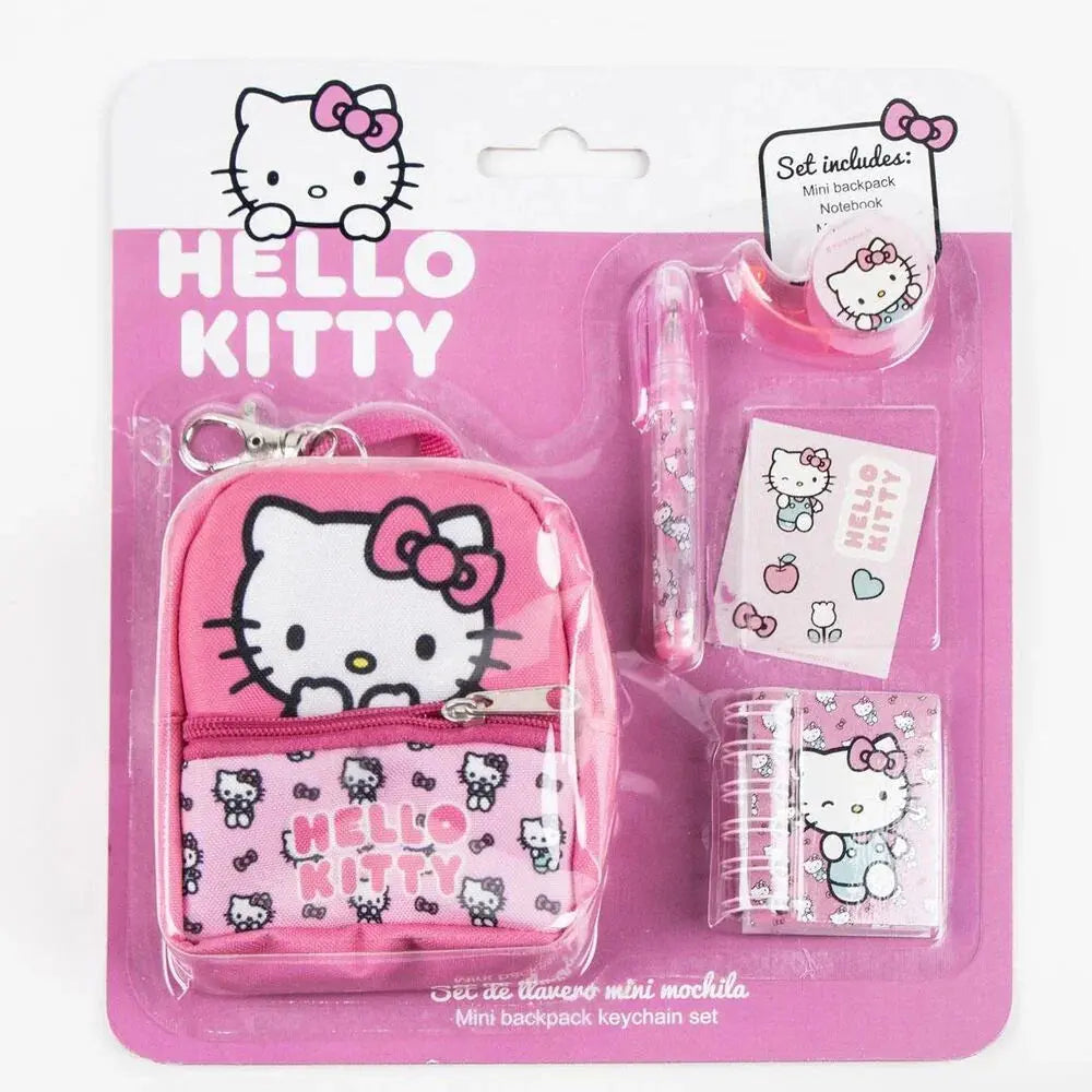 Hello Kitty Stationery mini backpack set Nerdscape