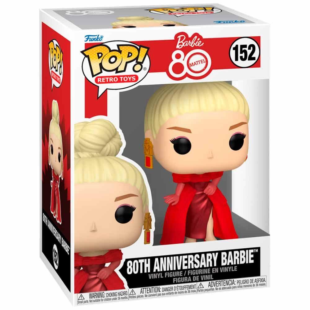 Funko Pop! Barbie 80th Anniversary - Figura da Collezione Vinyl Nerdscape