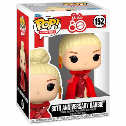 Funko Pop! Barbie 80th Anniversary - Figura da Collezione Vinyl Nerdscape
