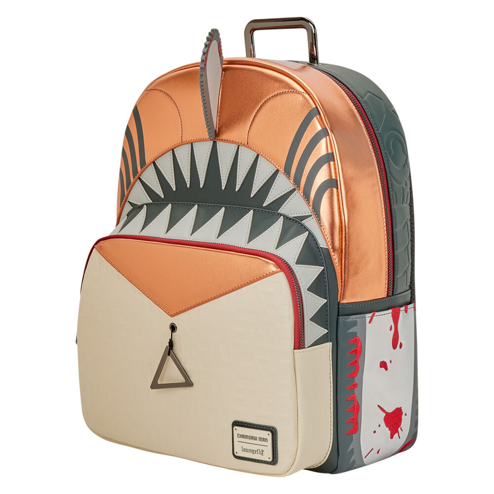 Loungefly Chainsaw Man backpack 43cm Nerdscape