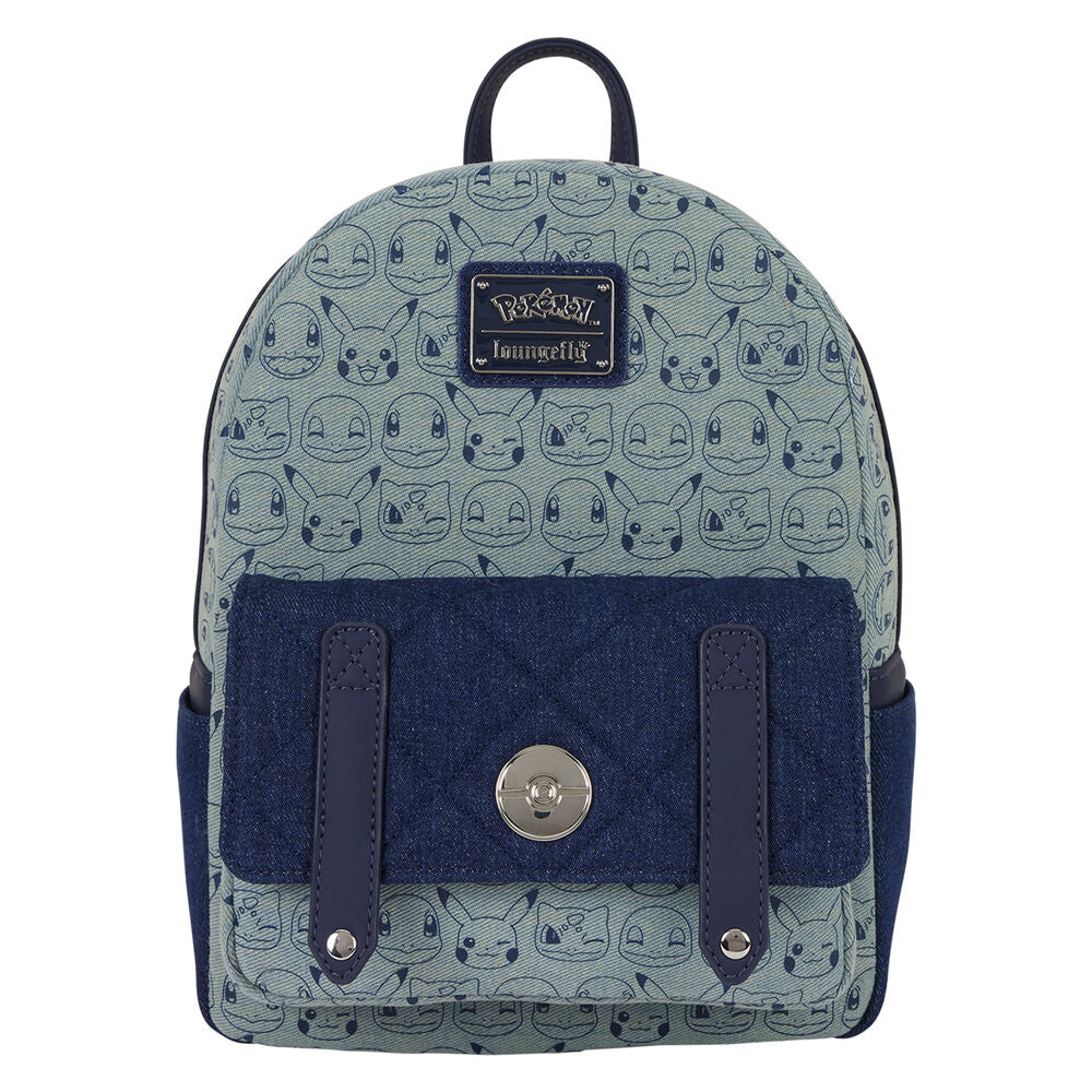 Loungefly Pokemon Denim backpack 29cm Nerdscape