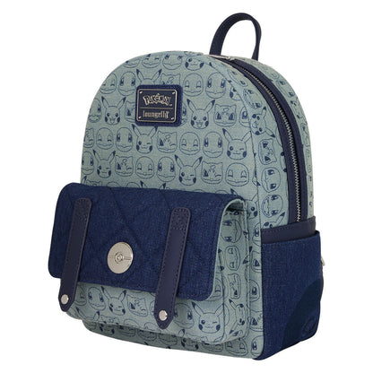Loungefly Pokemon Denim backpack 29cm Nerdscape