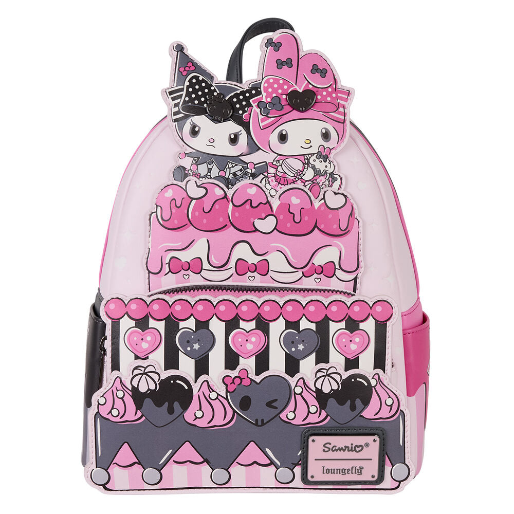 Loungefly Sanrio My Melody and Kuromi backpack 26cm Nerdscape