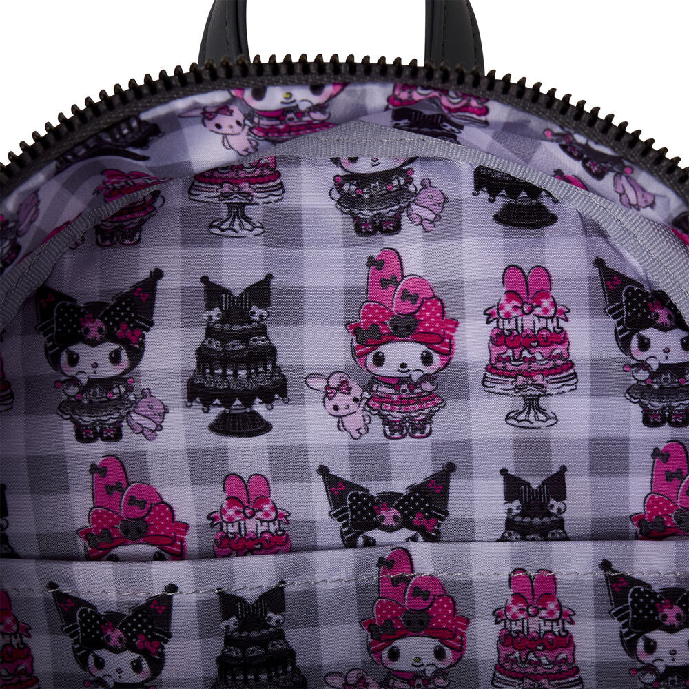 Loungefly Sanrio My Melody and Kuromi backpack 26cm Nerdscape