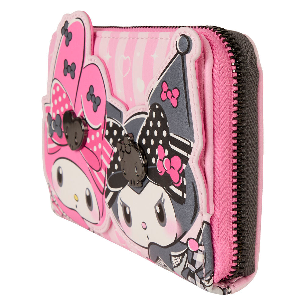 Loungefly Sanrio My Melody and Kuromi wallet Nerdscape