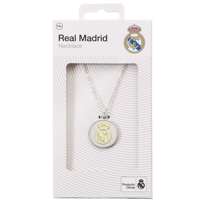 Real Madrid silver necklace Nerdscape