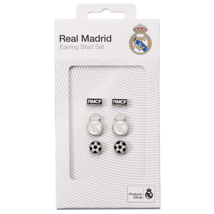 Real Madrid set 3 Pairs of earrings Nerdscape