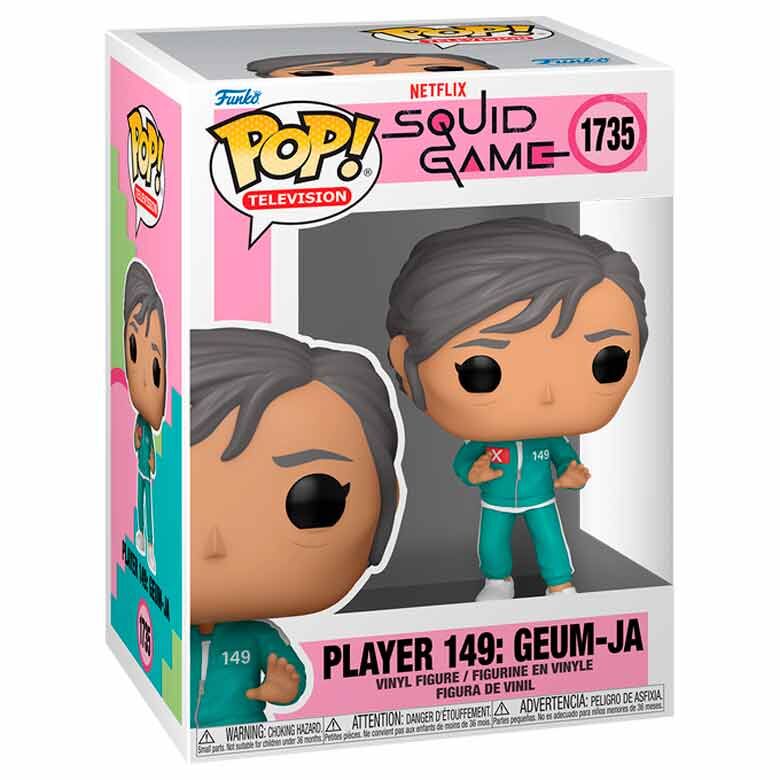 Funko Pop! Squid Game Geum-Ja 149 - Figura da Collezione Vinyl Nerdscape