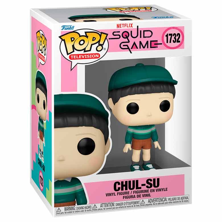 Funko Pop! Squid Game Chul-Su - Figura da Collezione Vinyl Nerdscape