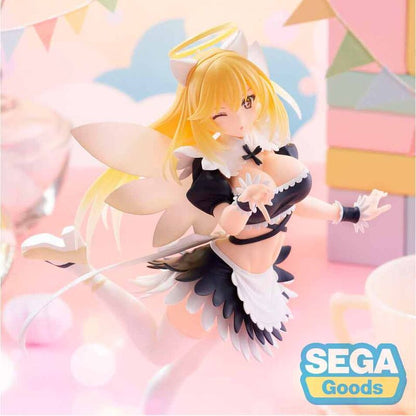 A Certain Scientific Railgun Misaki Shokuhou Fallen Angel Maid Luminasta figure 20cm