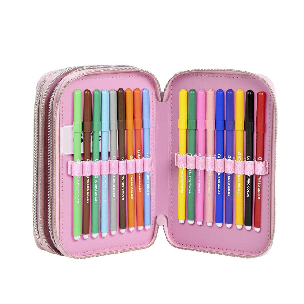 Disney Stitch triple pencil case Nerdscape