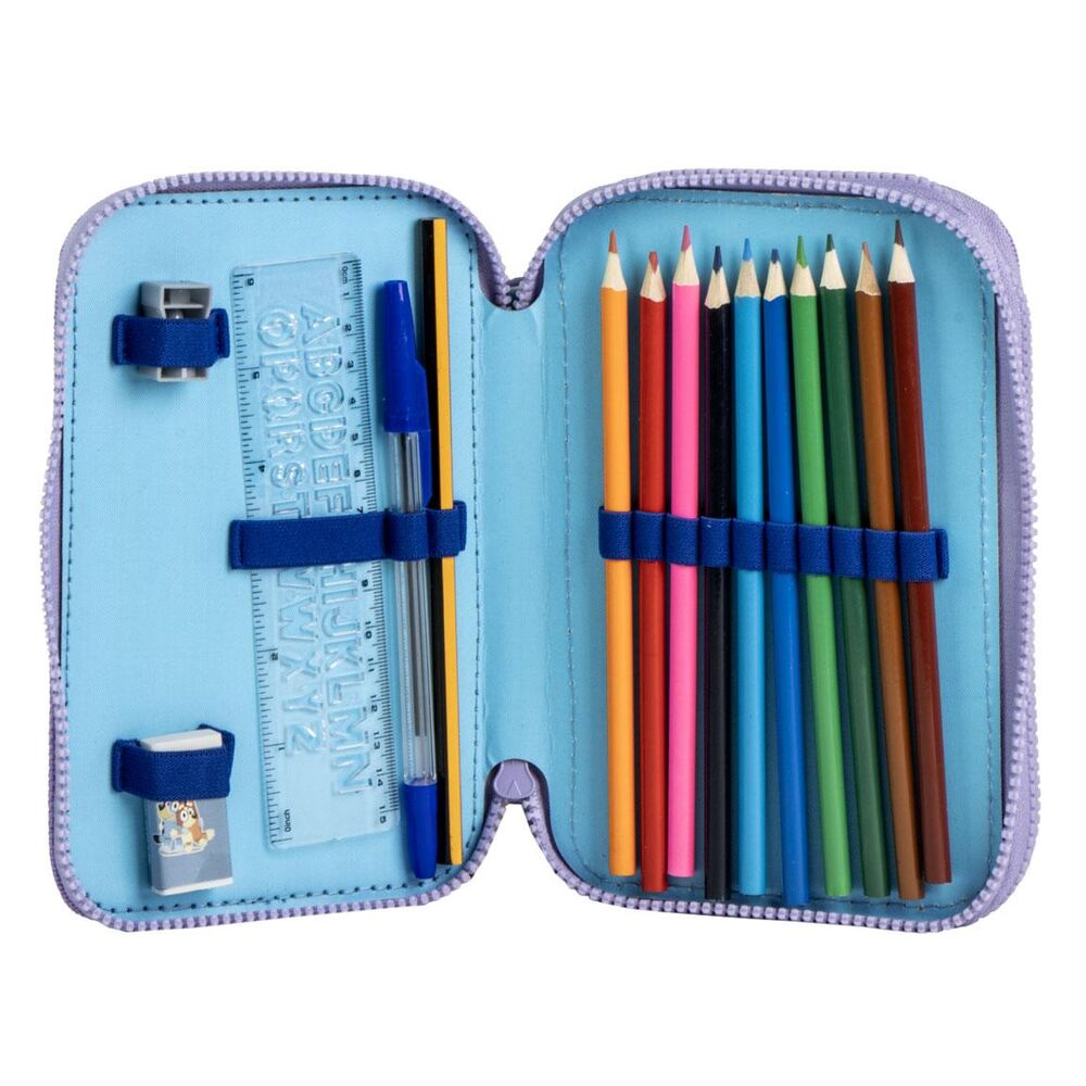 Bluey double pencil case Nerdscape